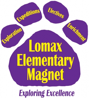 Lomax Elementary Magnet Logo